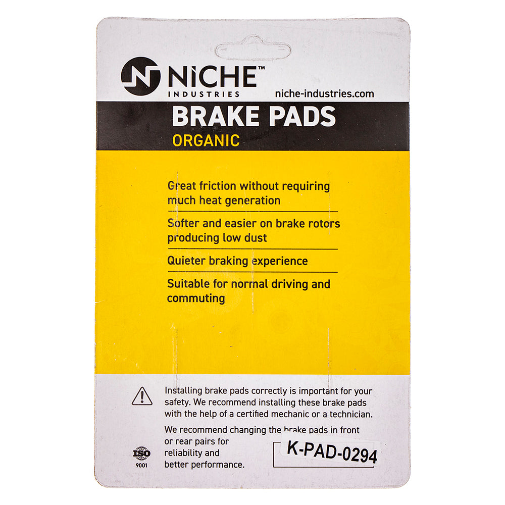 NICHE MK1002765 Brake Pad Set