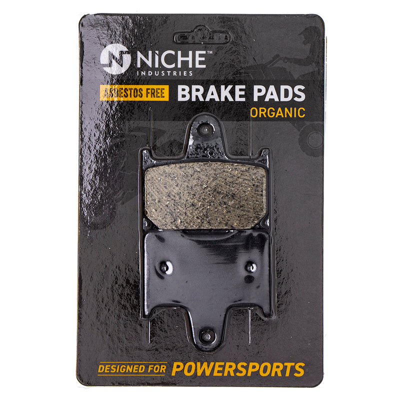 Rear Organic Brake Pad Set for zOTHER Suzuki Kawasaki Honda Harley Davidson Sportster NICHE 519-KPA2417D