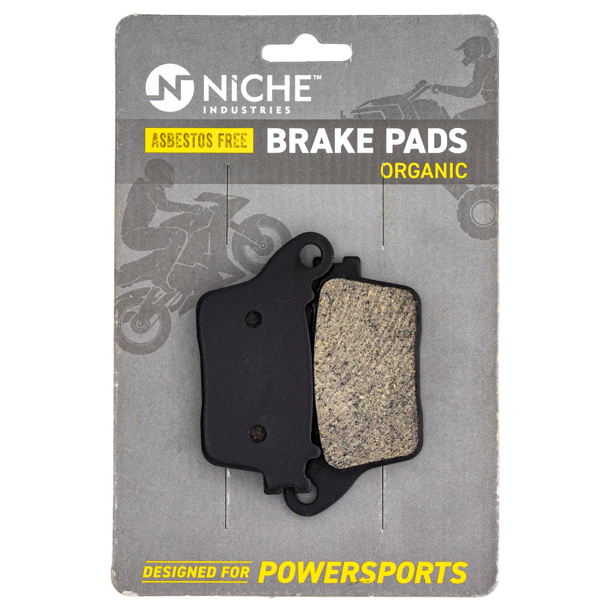 NICHE MK1002603 Brake Pad Kit Front/Rear for zOTHER Honda