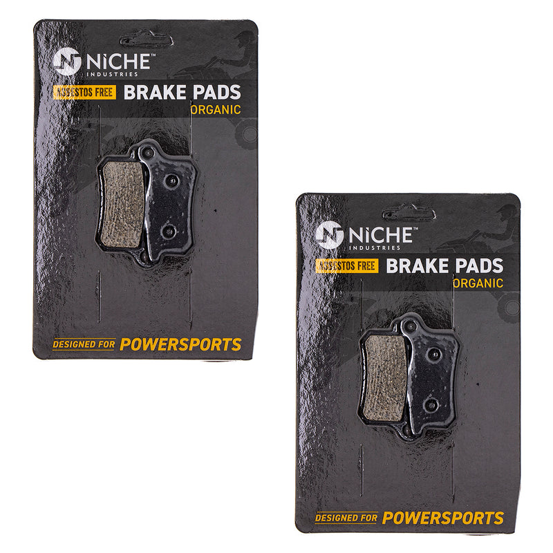 Brake Pad Set (Front & Rear) 2-Pack for zOTHER KTM WR300 TC65 85 65 47013090200 NICHE 519-KPA2411D