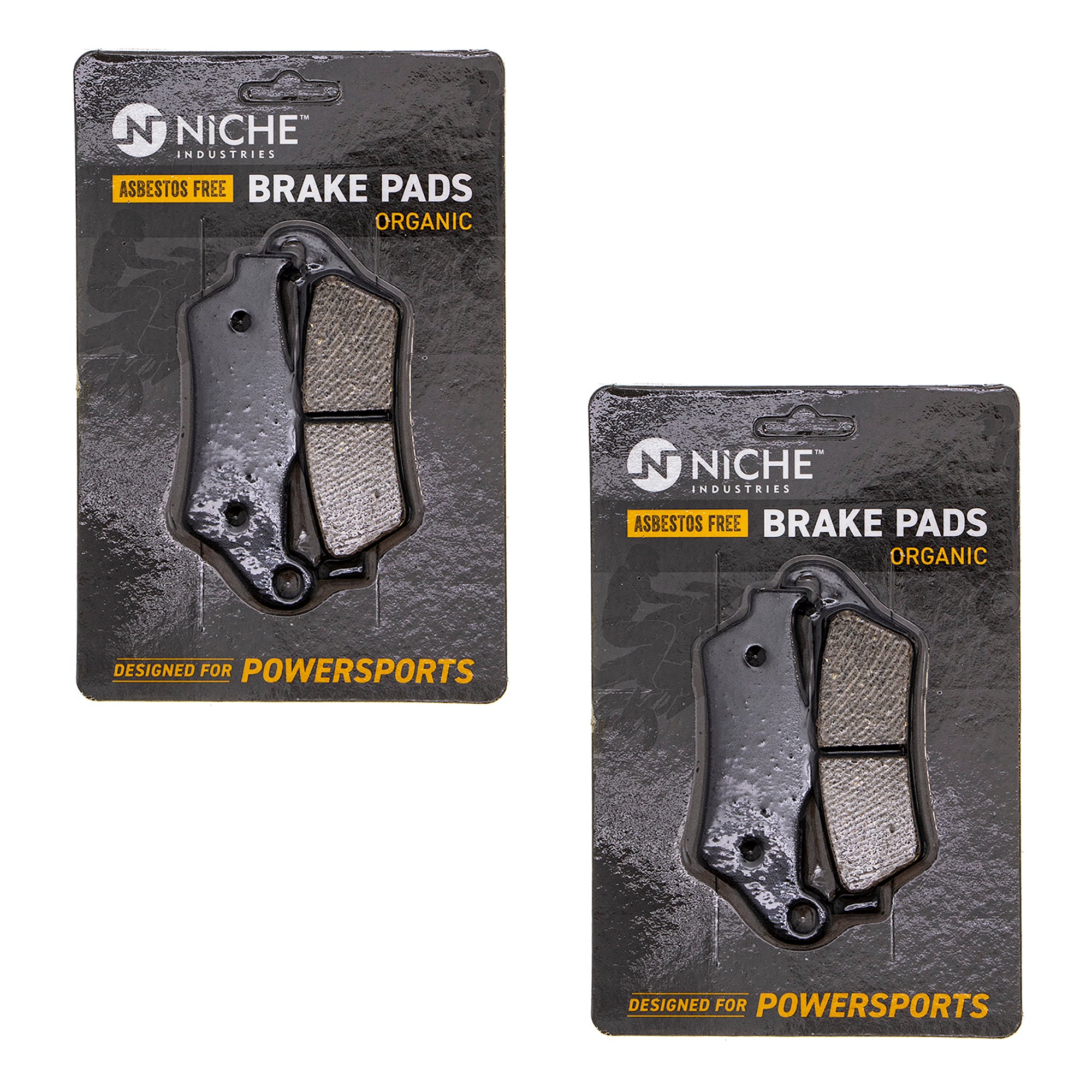 Rear Brake Pads Set 2-Pack for zOTHER BMW S1000XR R900RT R850R R1200ST 34212335465 NICHE 519-KPA2523D