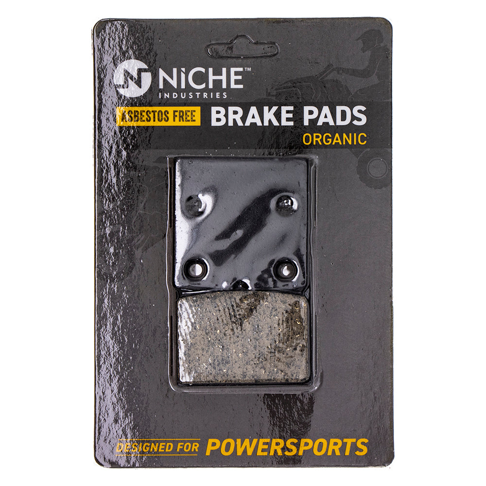Front Rear Organic Brake Pad Set for zOTHER BMW R80 R65 R1100RS R100RT 34217657025 NICHE 519-KPA2524D