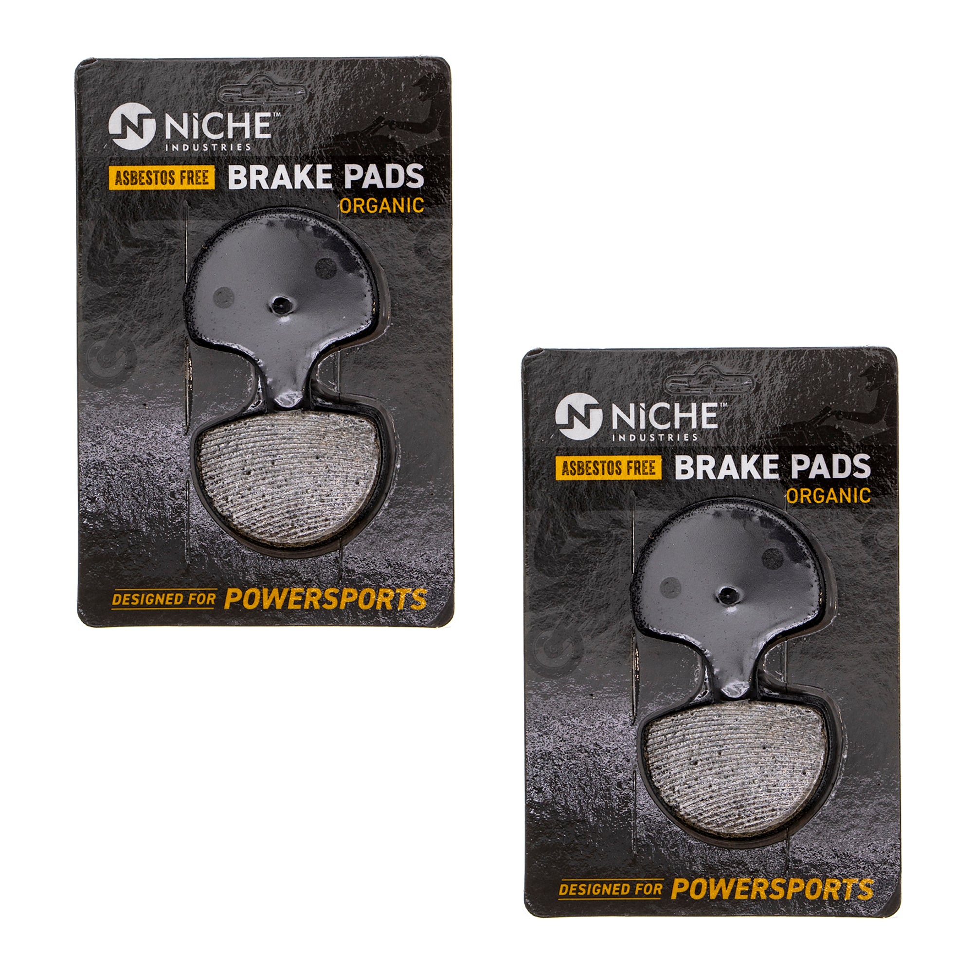 Front Brake Pads Set 2-Pack for Harley Davidson XR1000 Tour Sportster Softail 44063-83D NICHE 519-KPA2528D