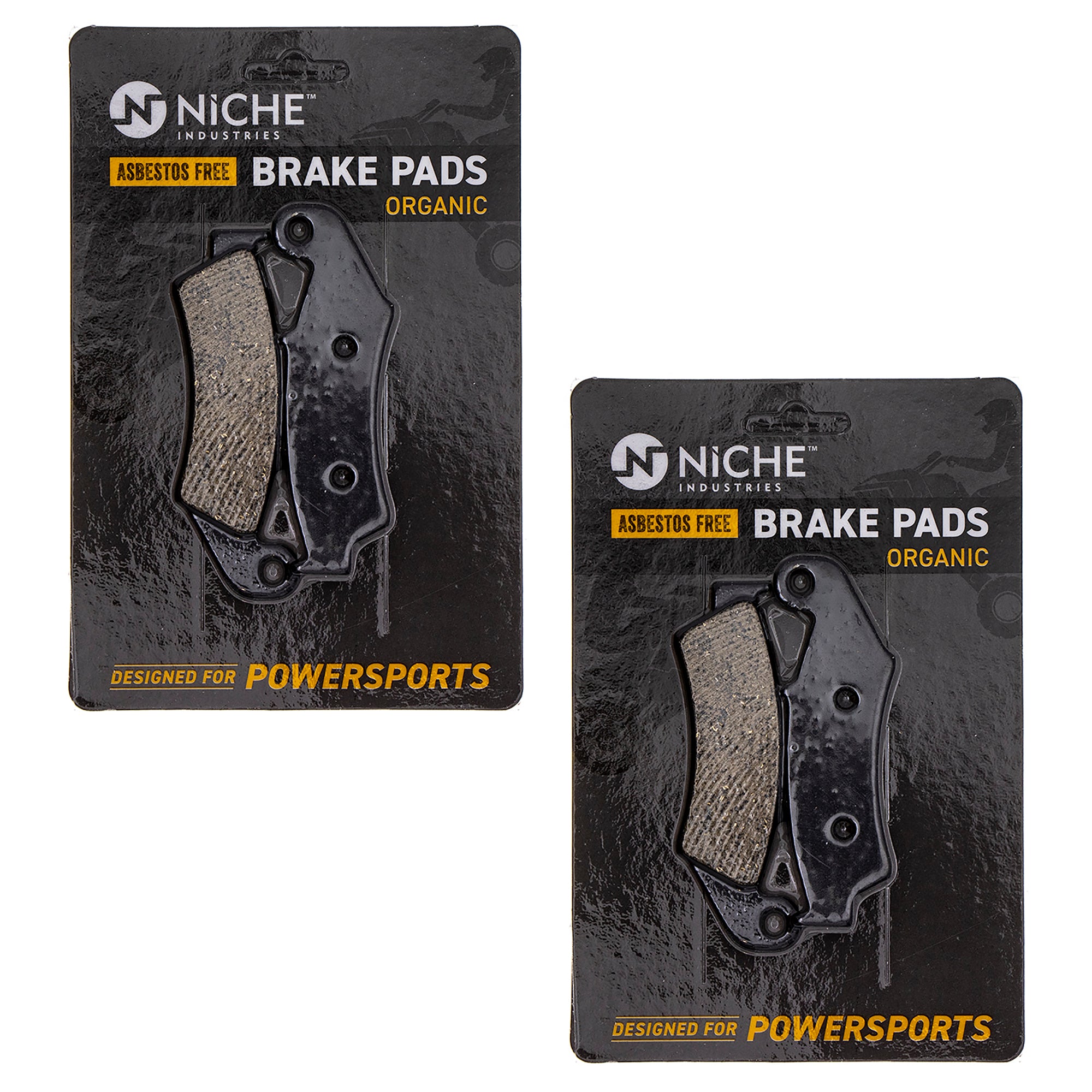 Front Brake Pads Set 2-Pack for zOTHER Honda XR600R XR250R CR500R CR250R 45105-KZ1-405 NICHE 519-KPA2529D
