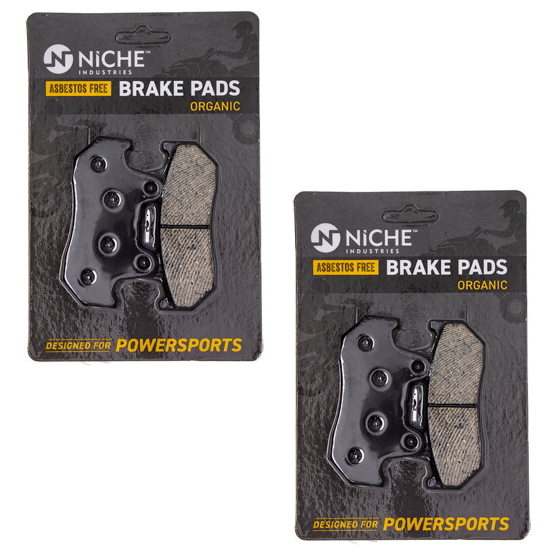 Rear Brake Pads Set 2-Pack for zOTHER Honda Goldwing 06435-MT8-405 431A0-MT8-670 NICHE 519-KPA2521D