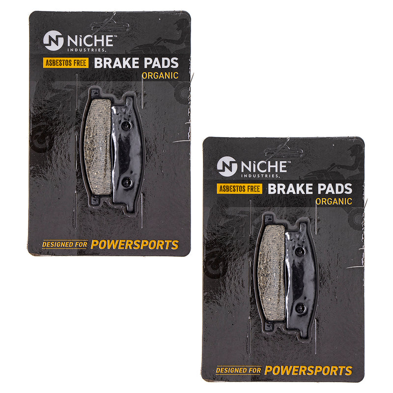 Front Brake Pads Set 2-Pack for zOTHER Yamaha YZ85 YZ80 YZ65 TTR125LE 5PA-W0045-00-00 NICHE 519-KPA2534D
