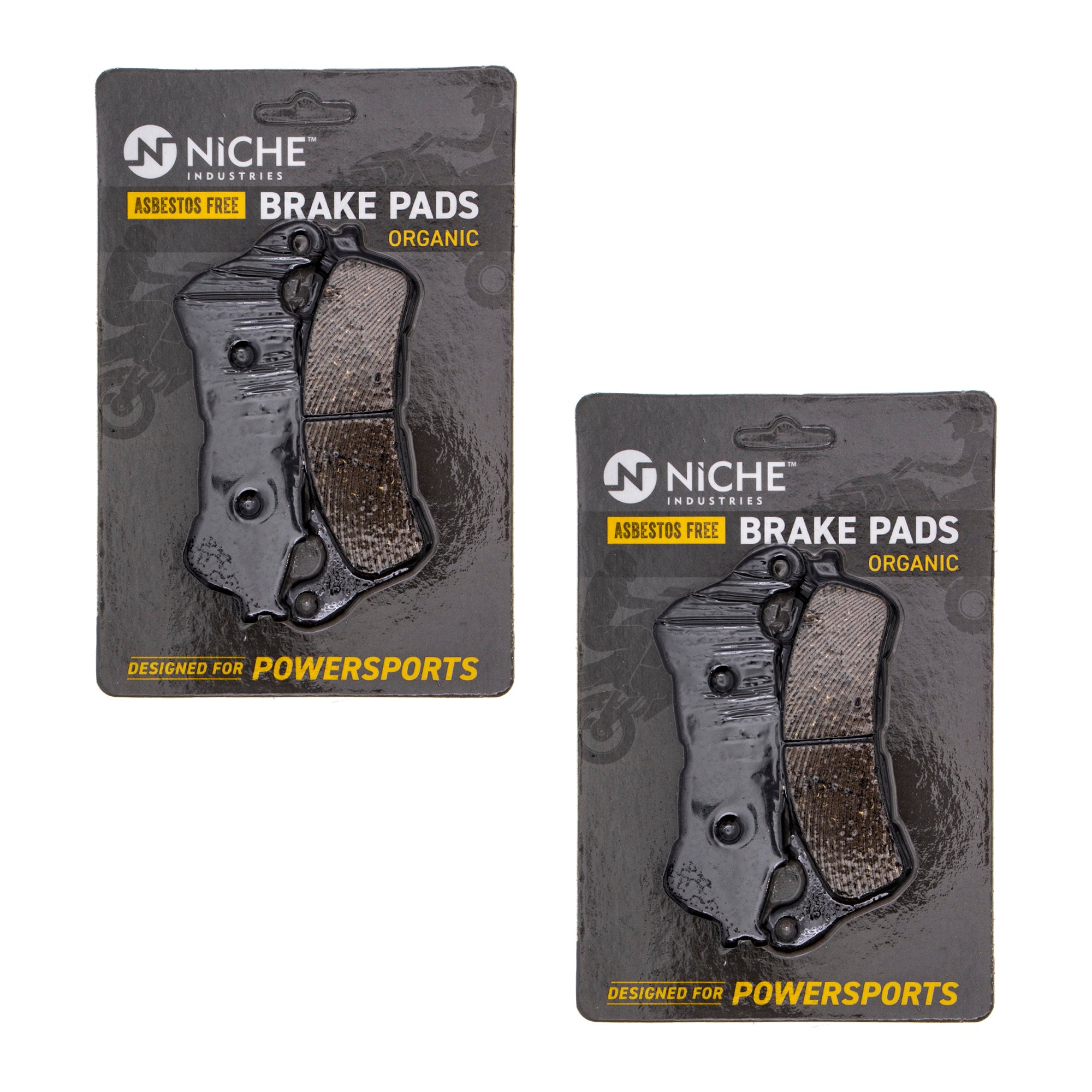 Brake Pad Set (Front & Rear) 2-Pack for zOTHER Honda Stateline ST1300 Shadow Sabre NICHE 519-KPA2536D