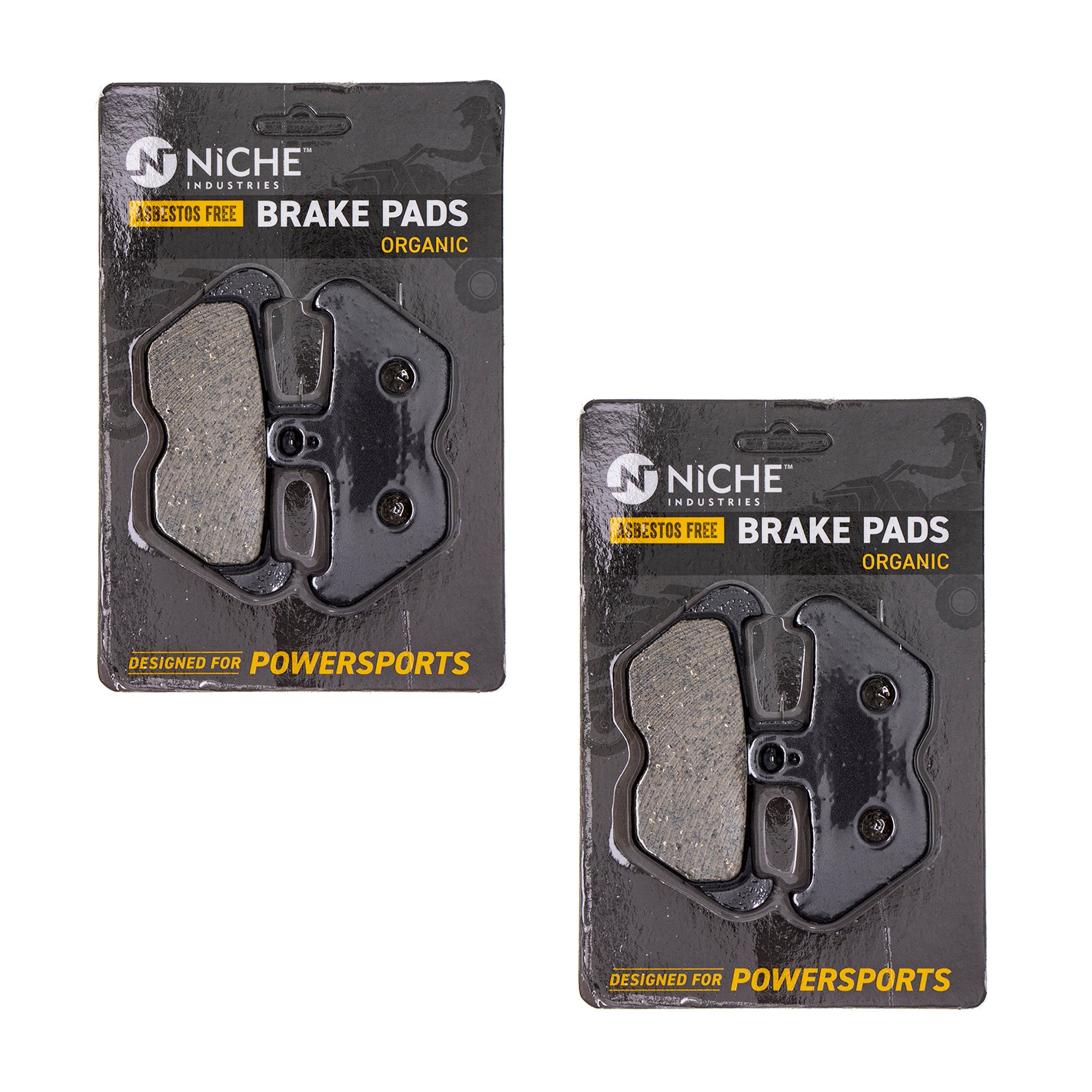 Front Brake Pads Set 2-Pack for zOTHER BMW R850R R1200C R1150GS R1100S 34117663764 NICHE 519-KPA2544D
