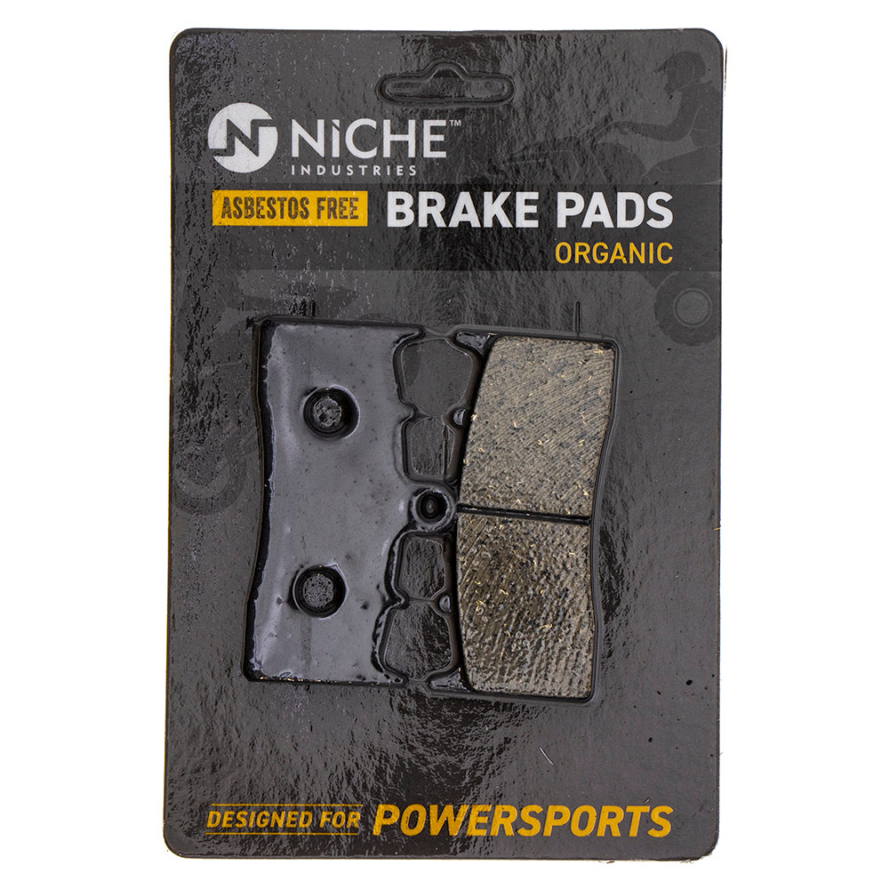 Front Organic Brake Pad Set for zOTHER BMW R1200R R1200CL R1200C R1150RS 34117690170 NICHE 519-KPA2545D