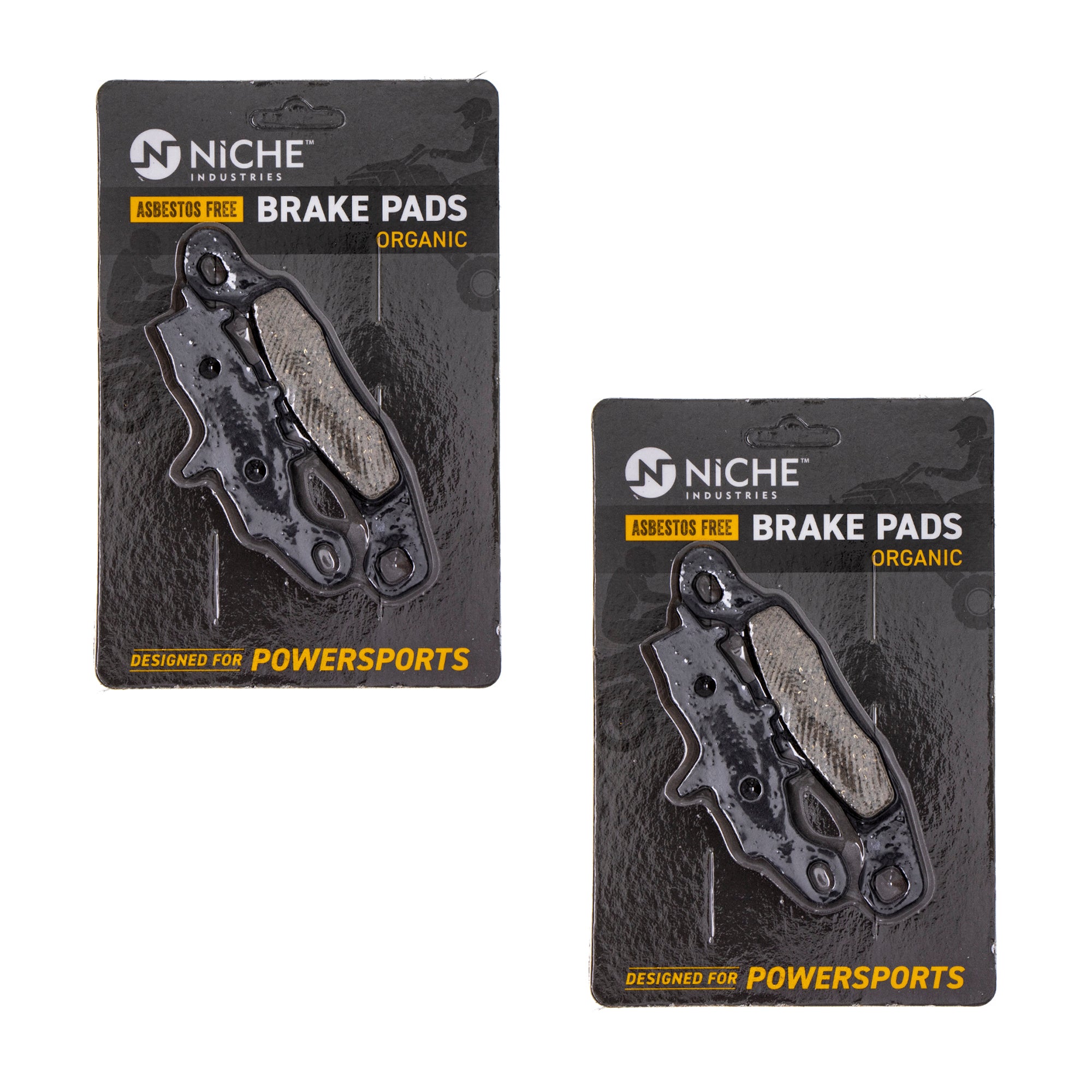 Front Brake Pads Set 2-Pack for Suzuki RM85L RM85 RM100 59301-03820 K4308-21196 NICHE 519-KPA2546D