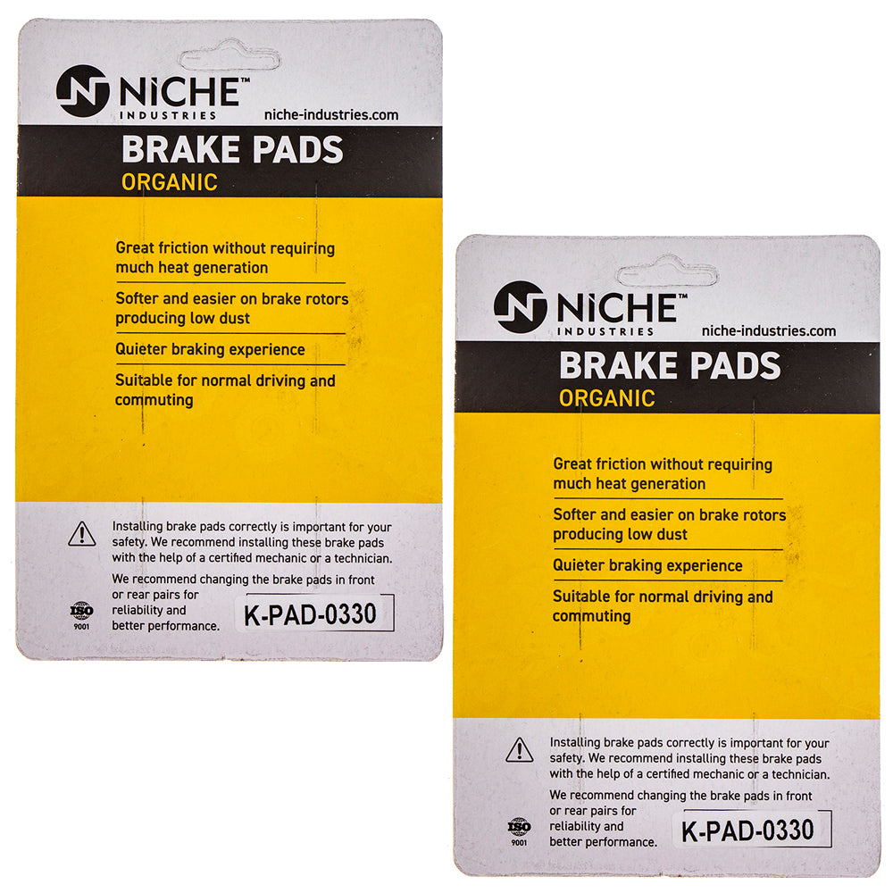 NICHE MK1002751 Brake Pad Set