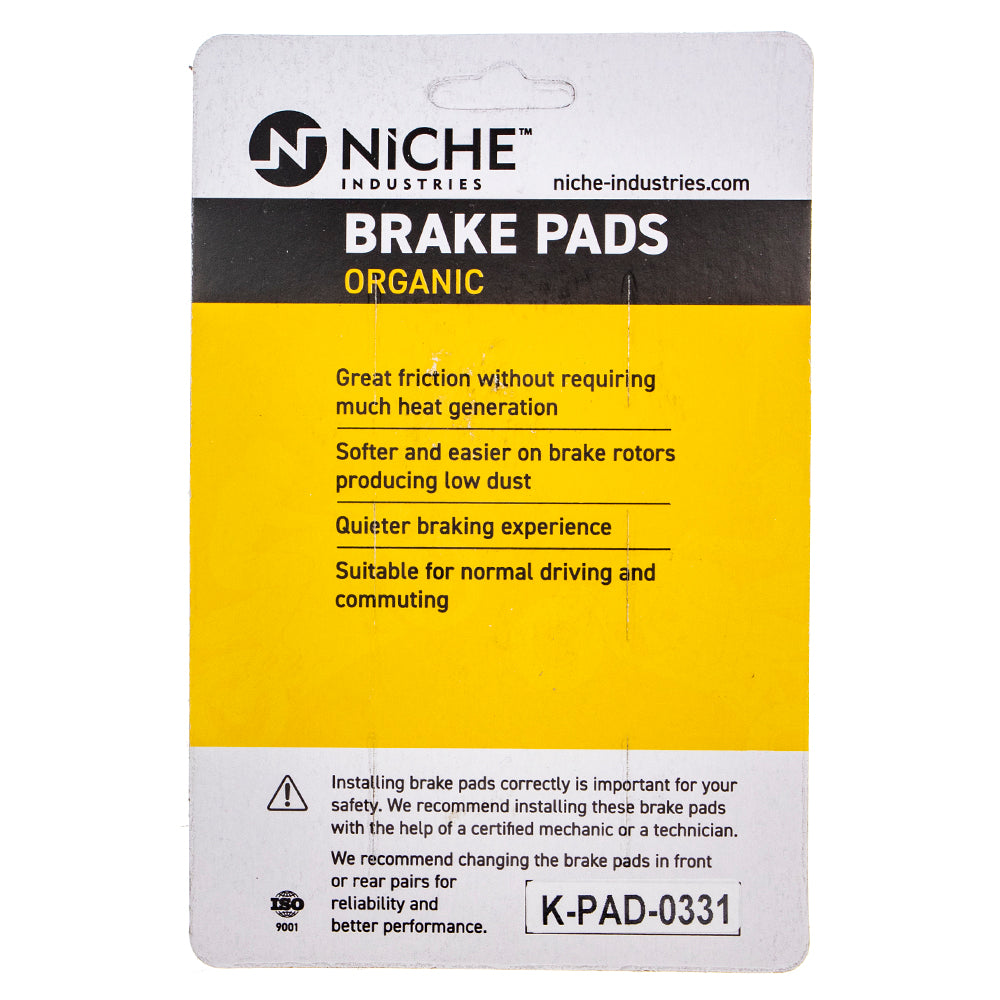 NICHE MK1002707 Brake Pad Set