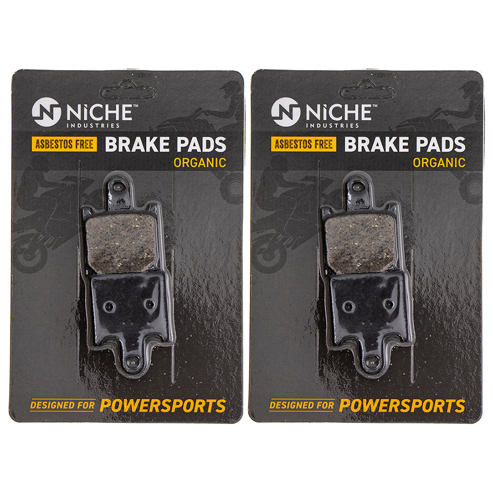 Front Brake Pads Set 2-Pack for zOTHER Kawasaki Z1000 Ninja Concours 43082-0072 43082-0071 NICHE 519-KPA2554D
