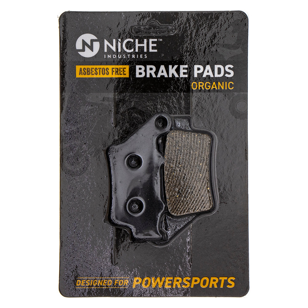 Rear Organic Brake Pad Set for KTM Husqvarna Poulan Craftsman AYP RedMax 690 660 640 625 NICHE 519-KPA2557D