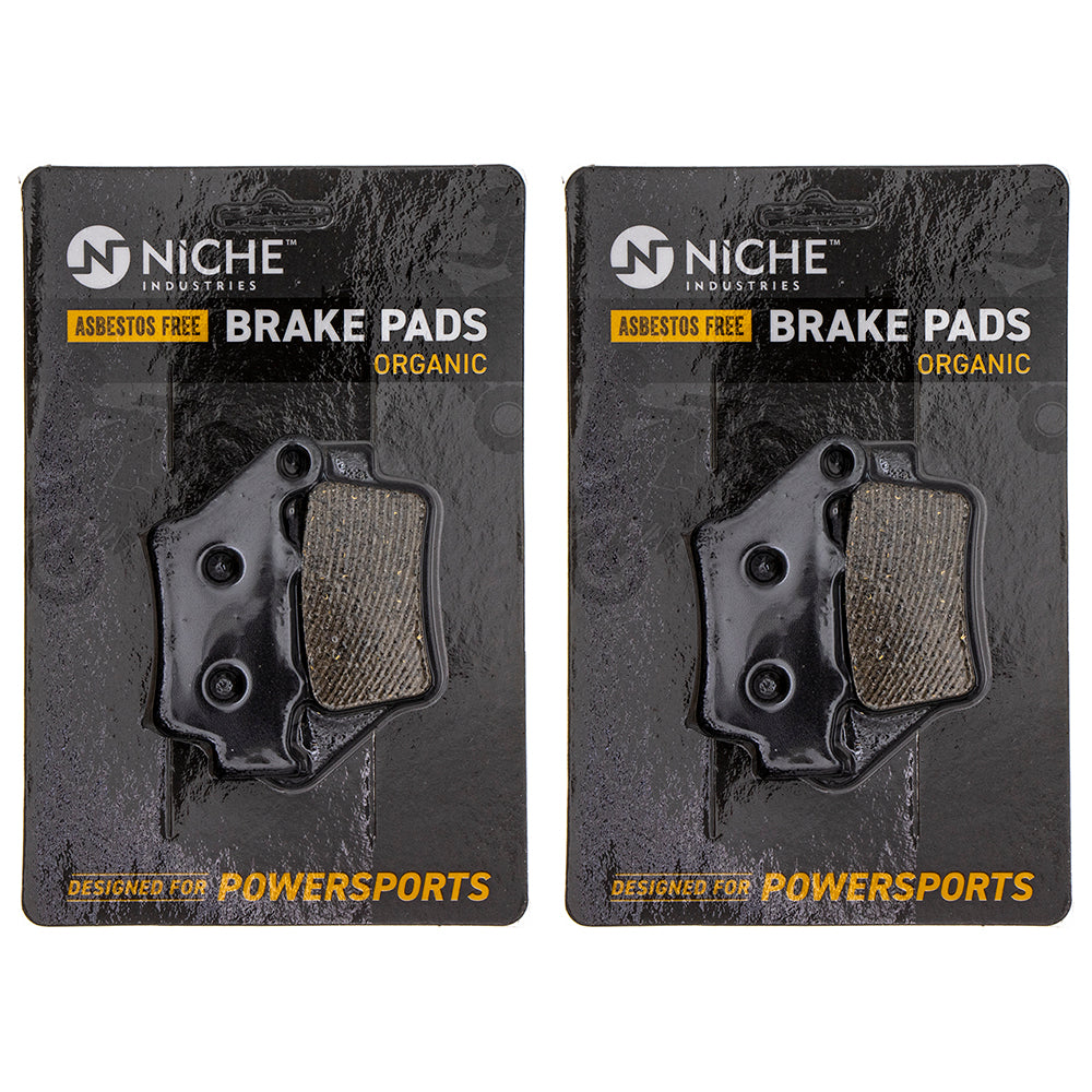 Rear Brake Pads Set 2-Pack for KTM Husqvarna Poulan Craftsman AYP RedMax Vitpilen 701 690 NICHE 519-KPA2557D