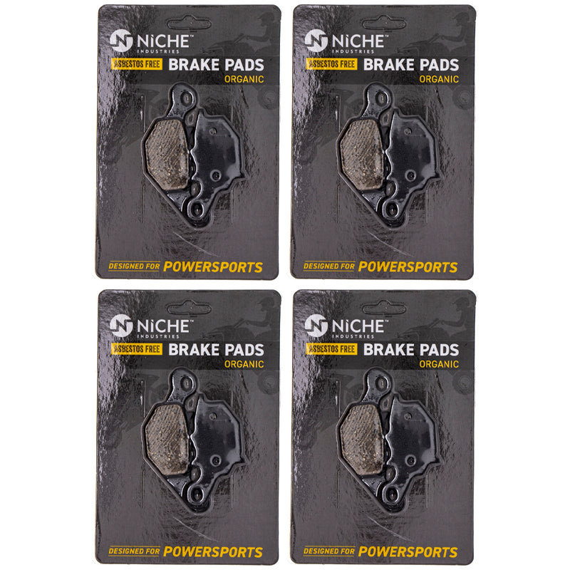 Rear Brake Pads Set 4-Pack for Suzuki RM85L RM85 69100-03880 9100-03880 NICHE 519-KPA2558D