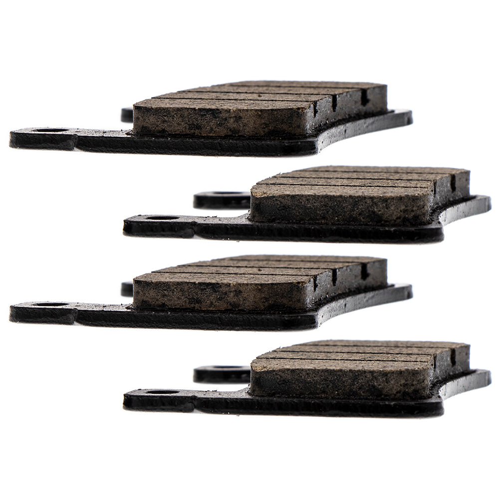Front Organic Brake Pad Set For Honda 06455-MCF-026 06455-MCF-016 06455-MCF-006 06455-MAS-E01 | 2-PACK