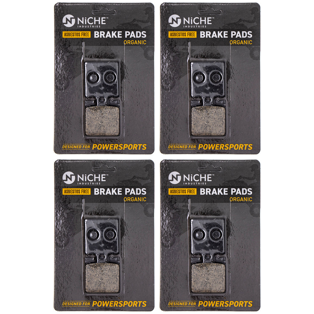 Rear Brake Pads Set 4-Pack for zOTHER Multistrada Monster 998 996 613-4-073-1A NICHE 519-KPA2562D