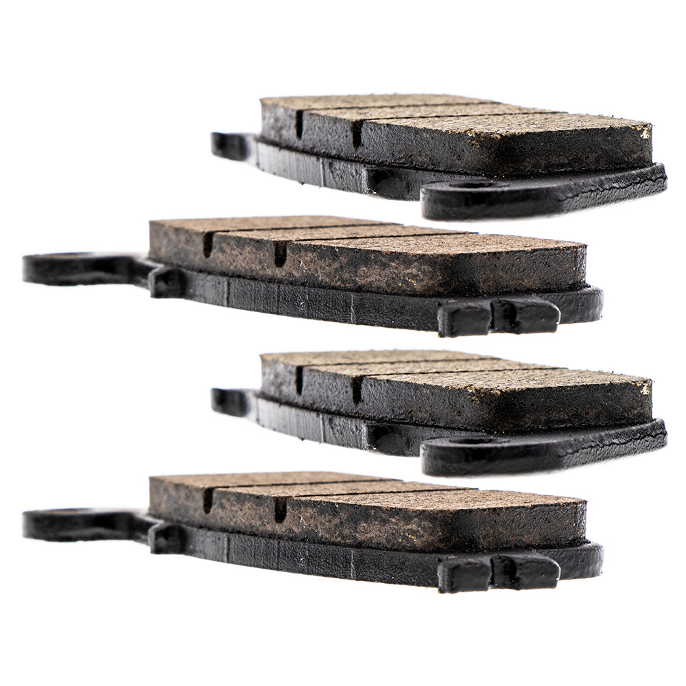 Front Organic Brake Pad Set For Honda 06455-MAL-G03 06455-MAL-G02 06455-MAL-G01 | 2-PACK