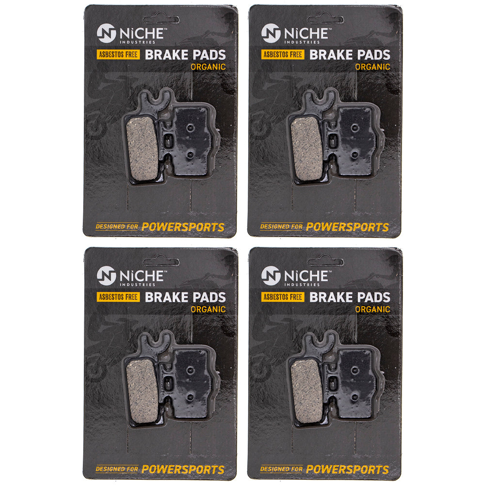 Front Brake Pads Set 4-Pack for zOTHER Kawasaki KX65 43082-1242 43082-0042 NICHE 519-KPA2566D