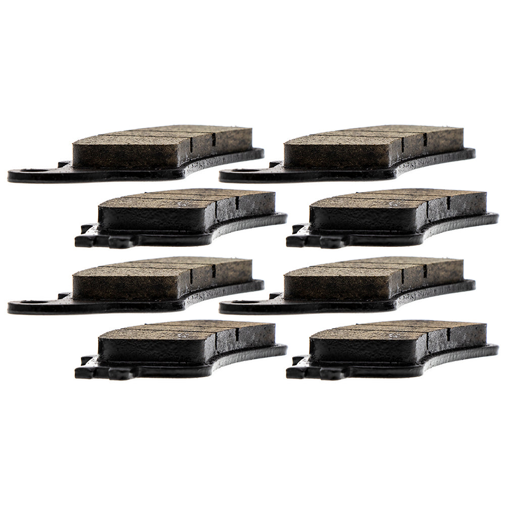 Front Organic Brake Pad Set For Kawasaki 43082-0152 | 4-PACK