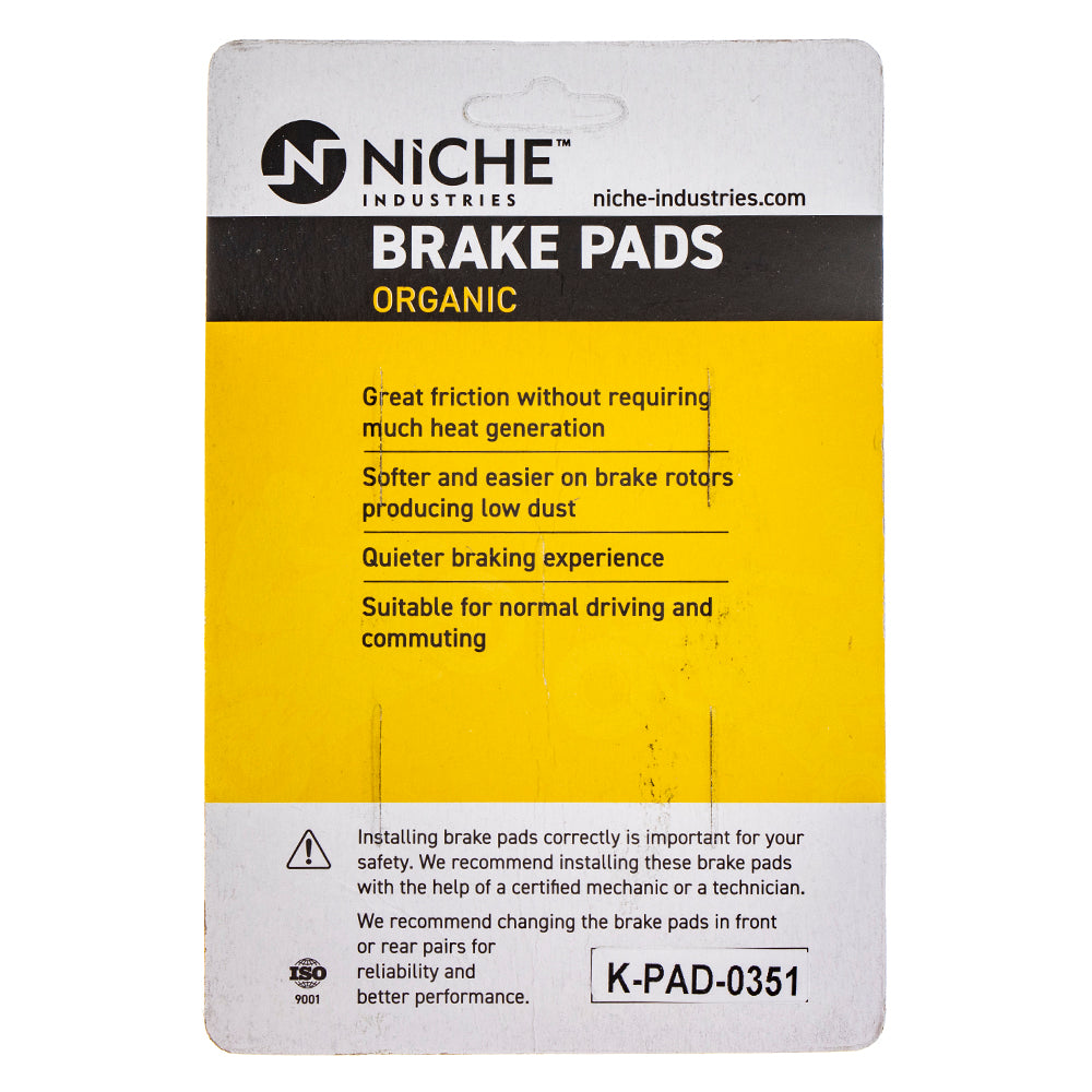 Brake Pad Kit Front/Rear For Yamaha MK1002695