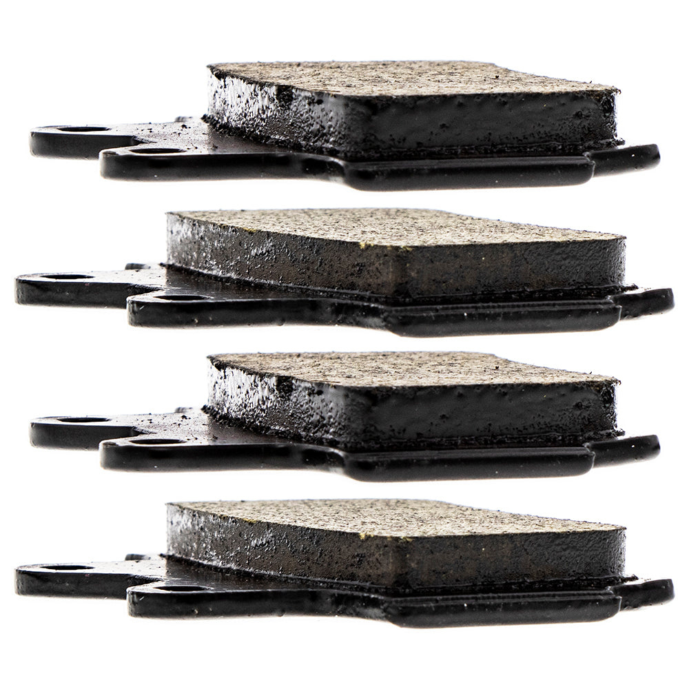 Rear Brake Pads Set 519-KPA2573D For Yamaha 51L-W0046-02-00 51L-W0046-01-00 4AP-W0046-00-00 | 2-PACK
