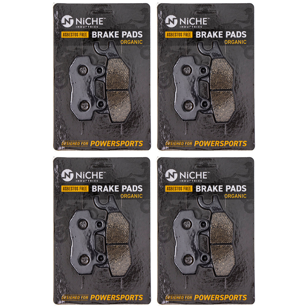 Rear Brake Pads Set 4-Pack for zOTHER Triumph Sprint Speed Daytona Bonneville NICHE 519-KPA2575D
