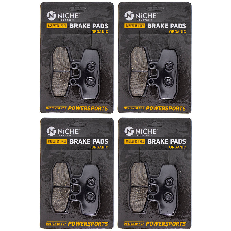Front Brake Pads Set 4-Pack for zOTHER Shadow Rebel CMX250C 06455-KEB-902 06455-KEB-901 NICHE 519-KPA2576D