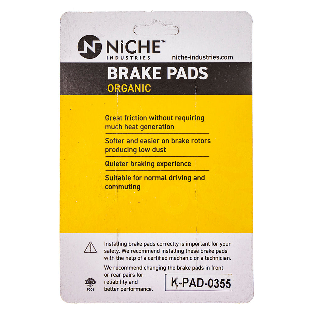 NICHE MK1002858 Brake Pad Set