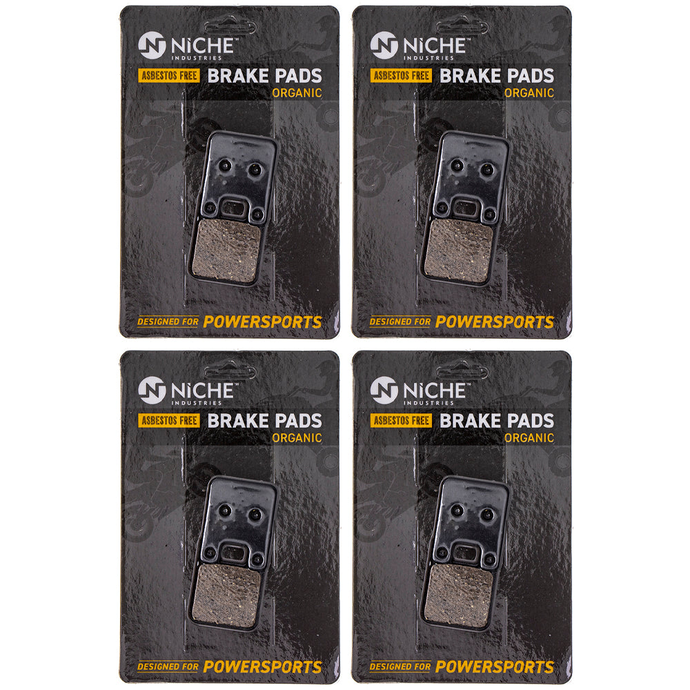 Front Brake Pads Set 4-Pack for KTM 65 60 46013016000 NICHE 519-KPA2577D