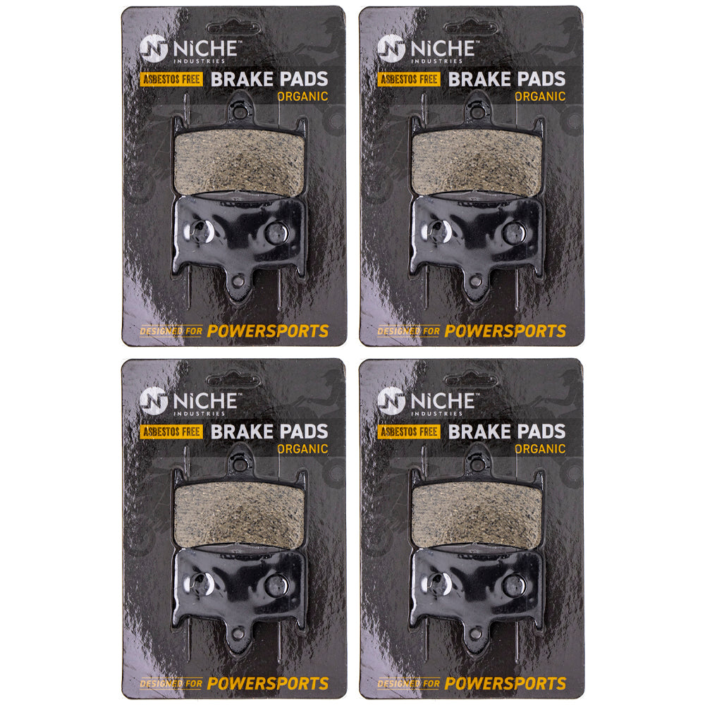 Front Brake Pads Set 4-Pack for zOTHER Honda Super 919 06455-MCZ-016 06455-MCZ-006 NICHE 519-KPA2578D
