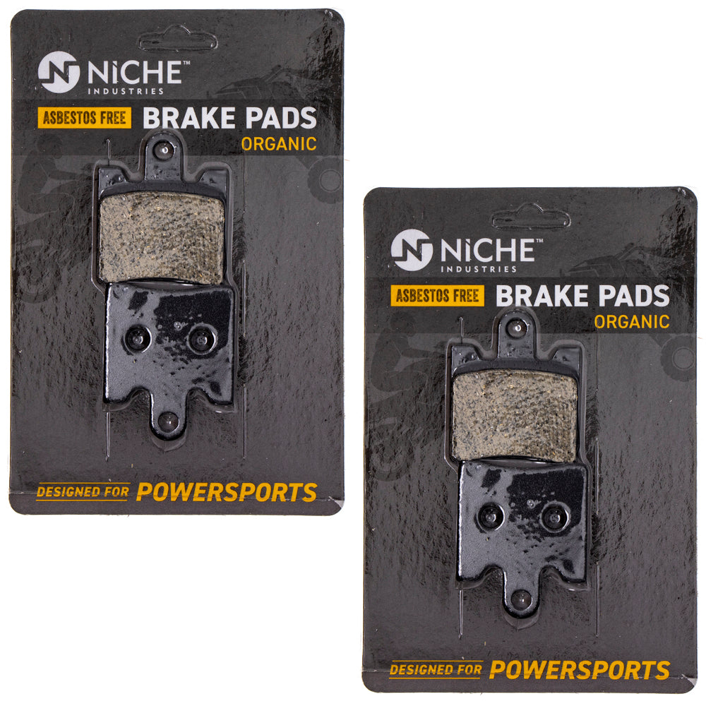 NICHE MK1002836 Brake Pad Kit Front/Rear for Suzuki Burgman