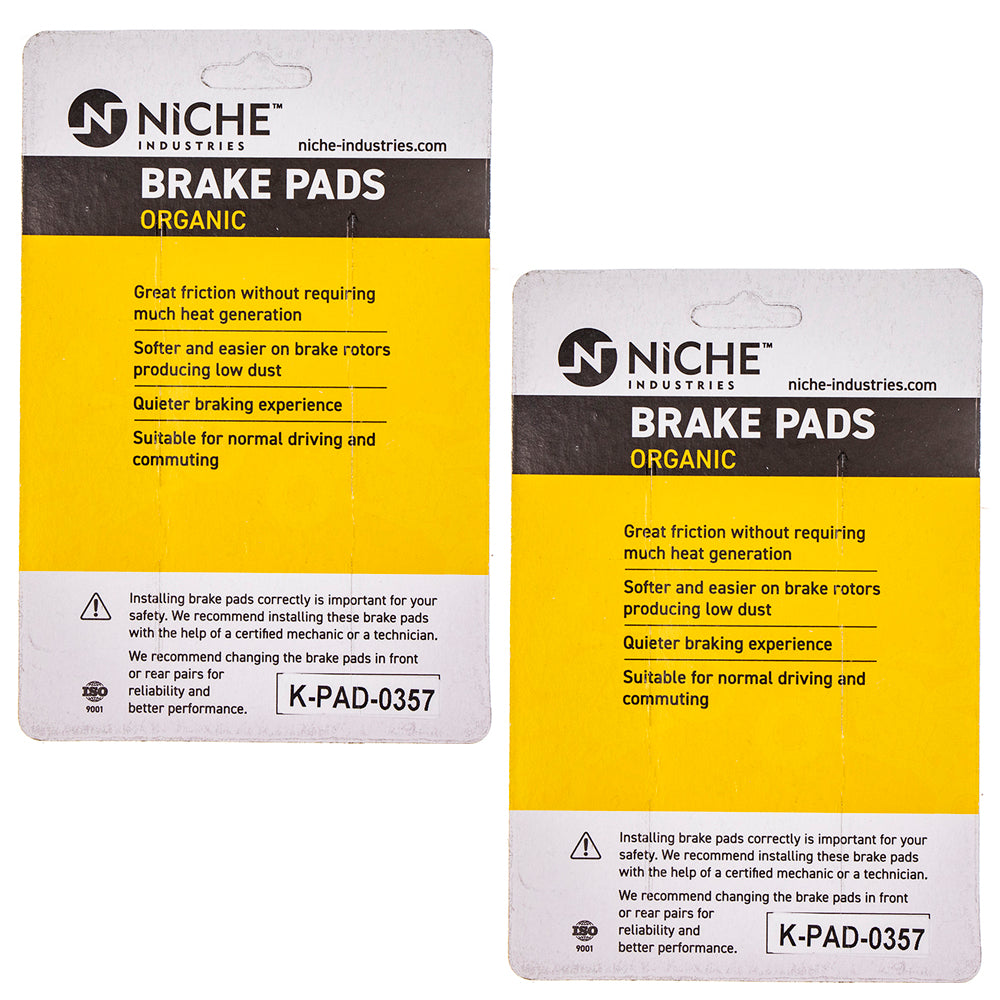 NICHE MK1002836 Brake Pad Set