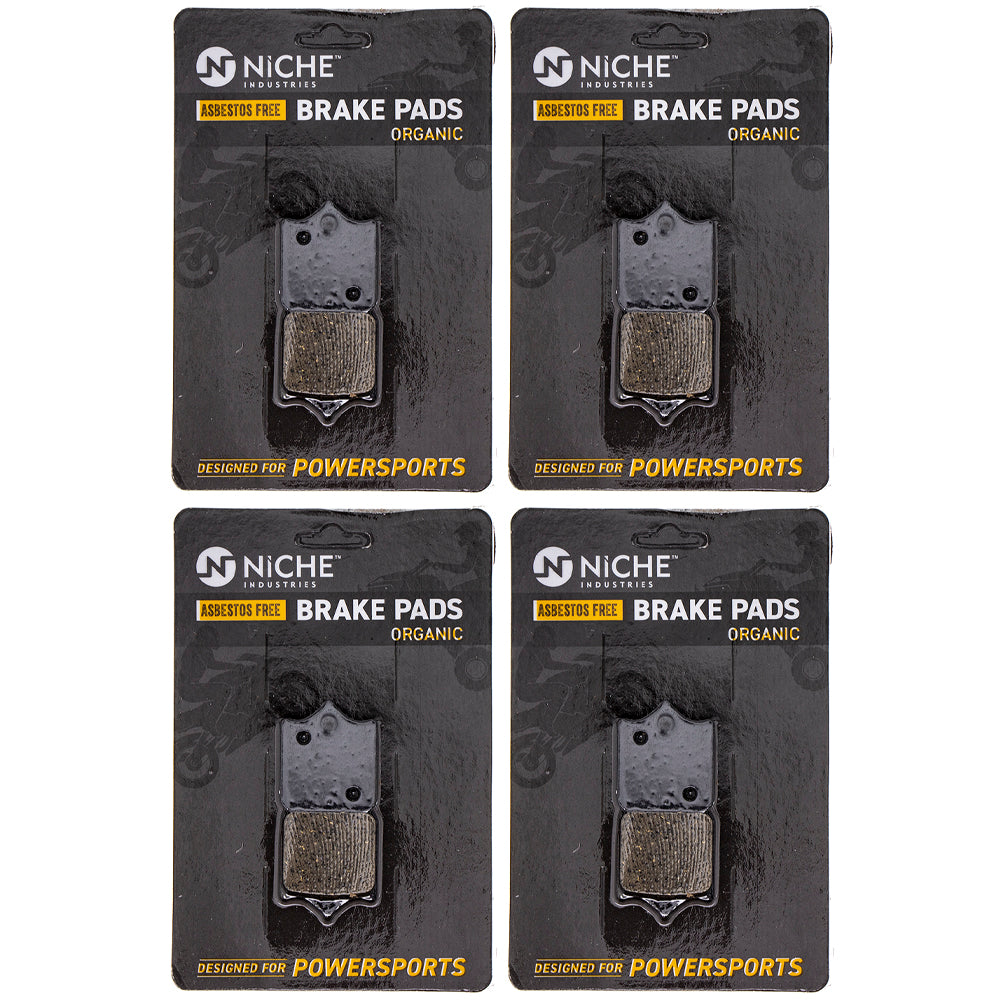 Front Brake Pads Set 4-Pack for zOTHER Triumph KTM Speed Monster 999 998 61013030000 NICHE 519-KPA2571D