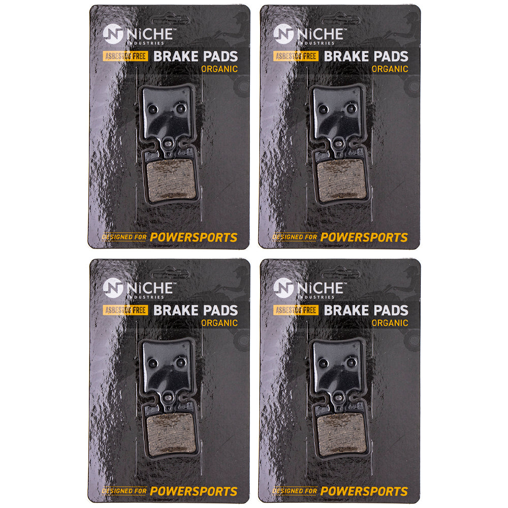 Rear Brake Pads Set 4-Pack for KTM 65 60 46013090000 NICHE 519-KPA2584D