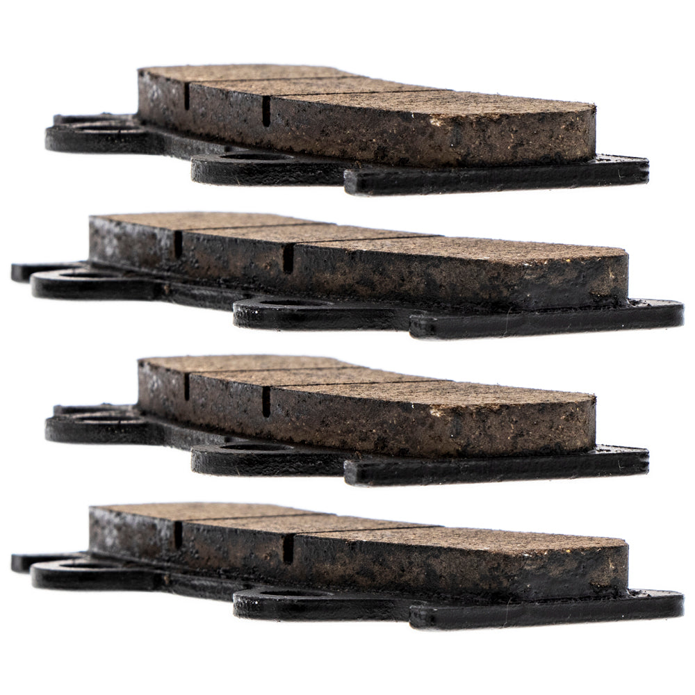 Front Organic Brake Pad Set For Yamaha 4FM-W0045-30-00 4FM-W0045-20-00 4FM-W0045-10-00 | 2-PACK