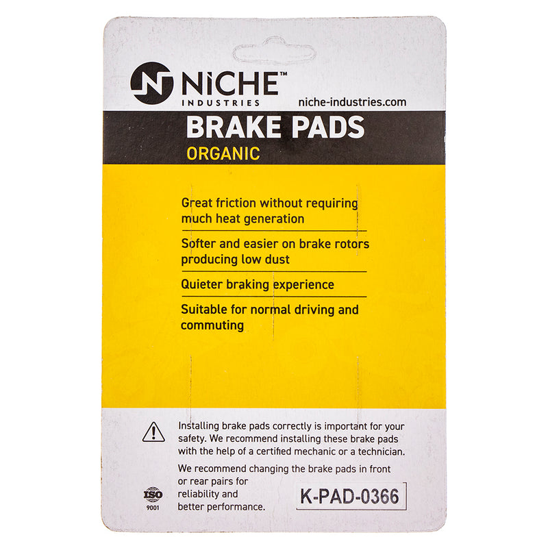 NICHE MK1002848 Brake Pad Set