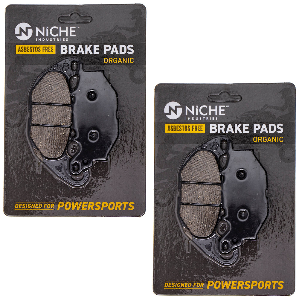 Front Brake Pads Set 2-Pack for Yamaha YZF 1WD-25805-00-00 NICHE 519-KPA2588D