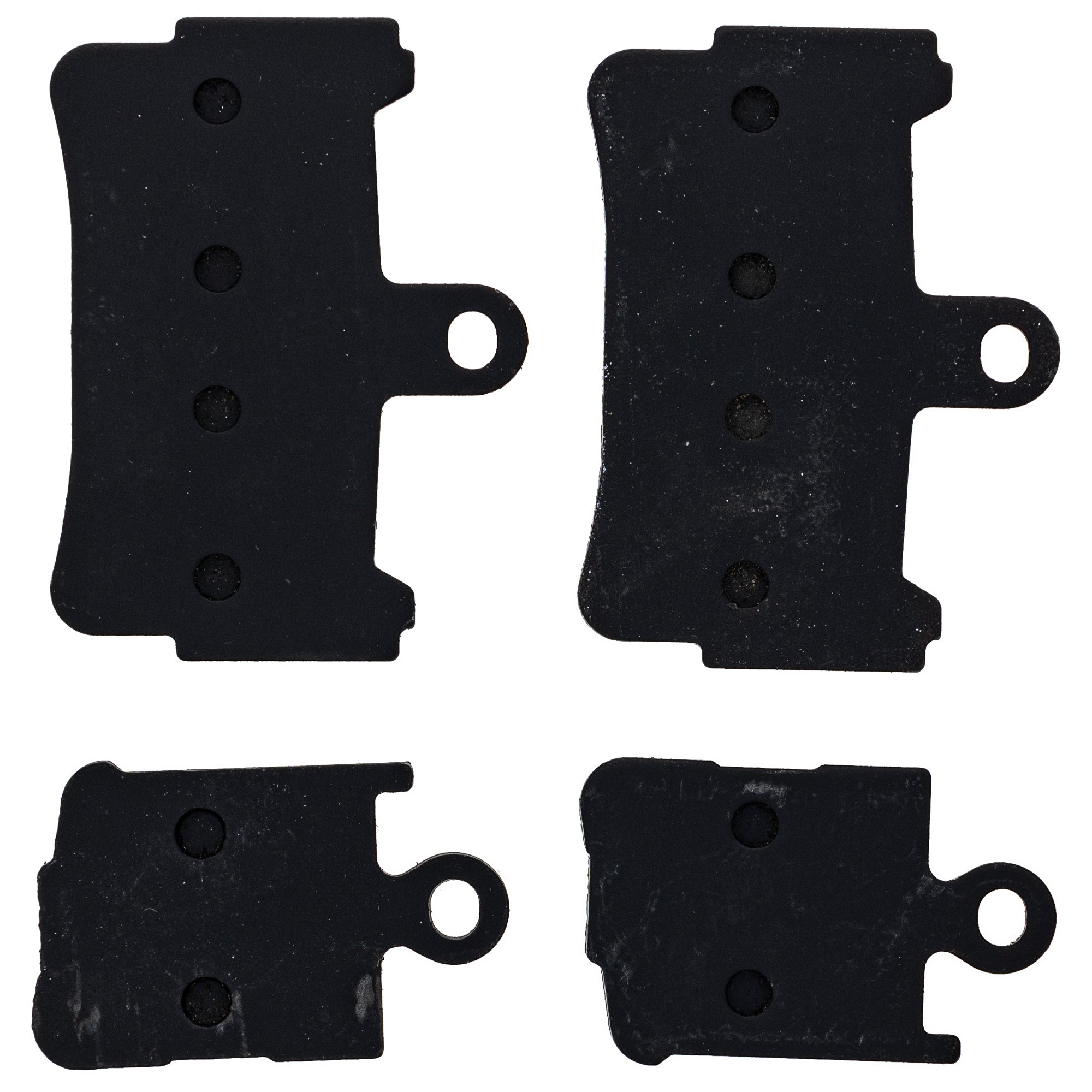 Front Organic Brake Pad Set For Honda 06455-MGE-016 06455-MGE-006 | 2-PACK