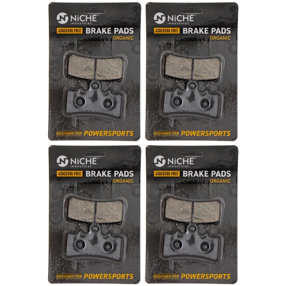 Front Brake Pads Set 4-Pack for zOTHER KTM 390 90113030000 NICHE 519-KPA2593D