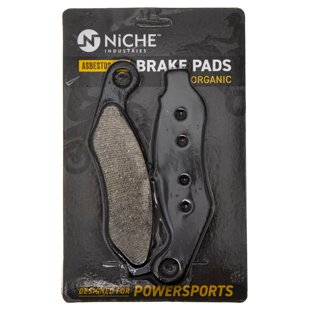 NICHE MK1002834 Brake Pad Kit Front/Rear for Harley-Davidson