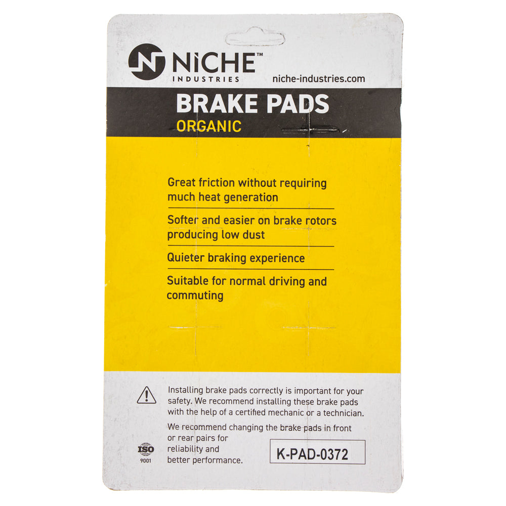 NICHE MK1002834 Brake Pad Set