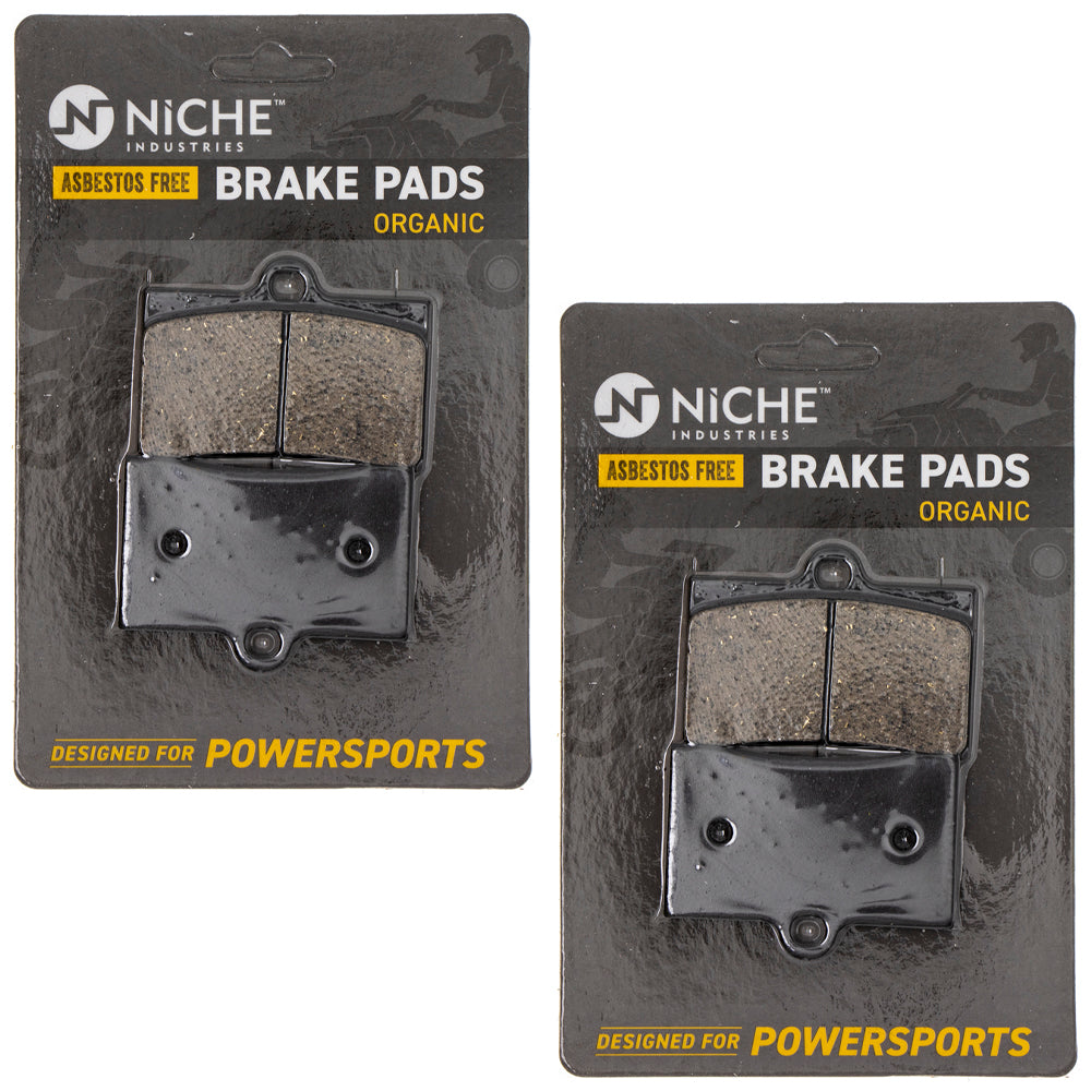 Front Brake Pads Set 2-Pack for zOTHER KTM 640 620 400 125 58313209000 NICHE 519-KPA2596D
