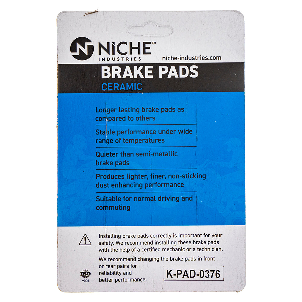 NICHE MK1002504 Brake Pad Set