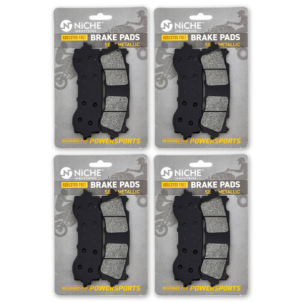 Front Semi-Metallic Brake Pad Set Honda | NICHE PARTS