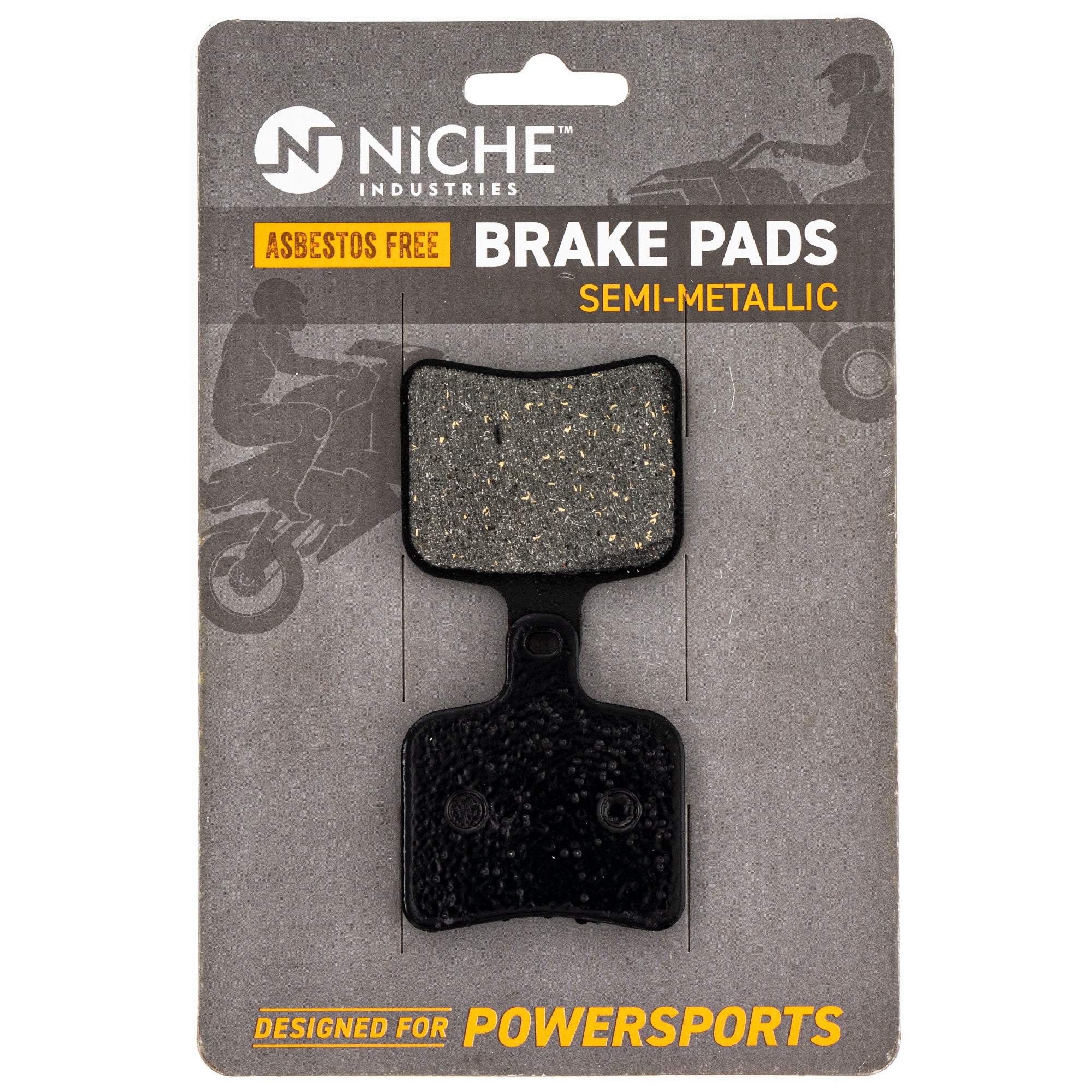 Semi-Metallic Brake Pads for Polaris SKS RMK Pro 2206462 2205920 NICHE 519-KPA2633D