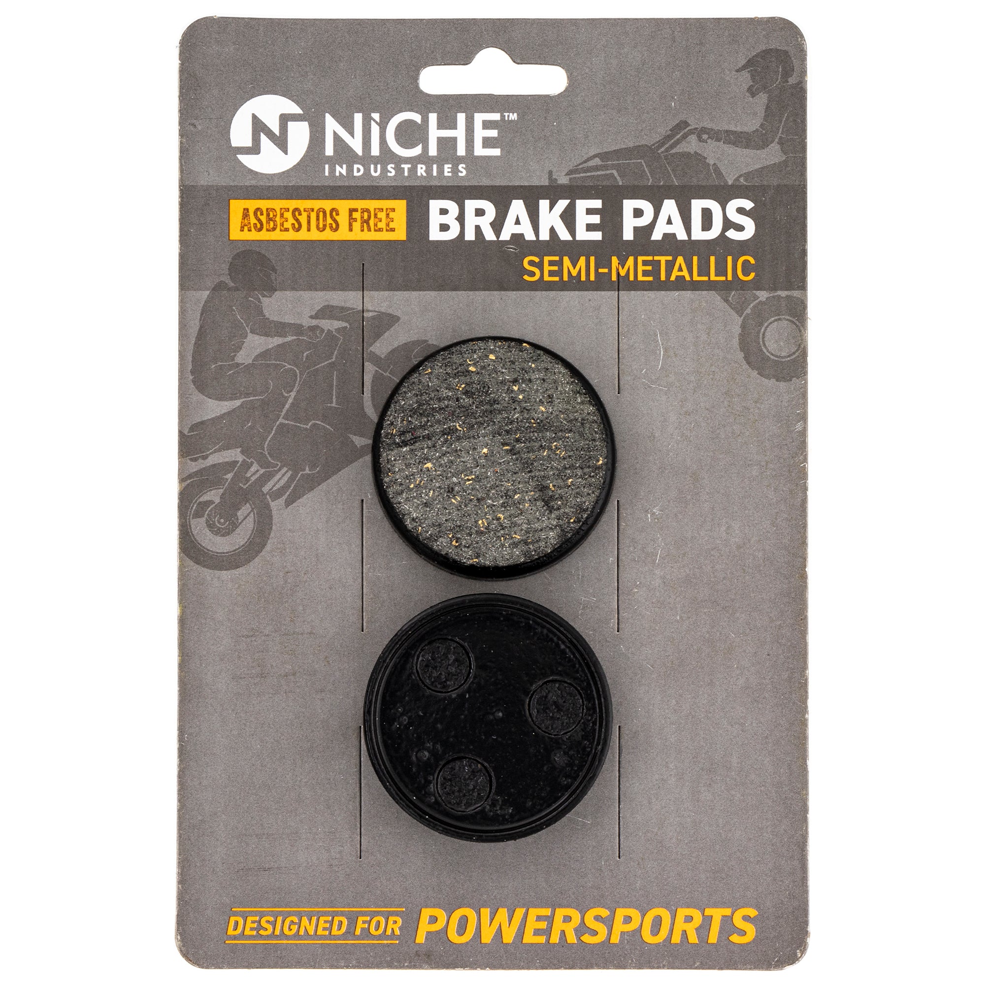 NICHE MK1002881 Brake Pad Set for zOTHER Yamaha VK540 Venture