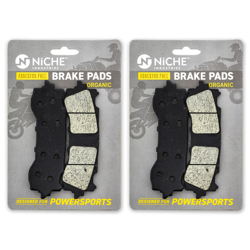 Front Brake Pads Set 2-Pack for Honda Goldwing 06455-MKC-A01 NICHE 519-KPA2663D