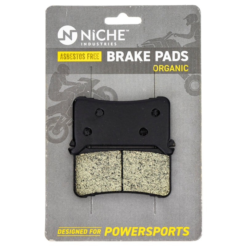 Front Organic Brake Pad Set for Honda CBR1000RR 06455-MKF-D41 NICHE 519-KPA2664D
